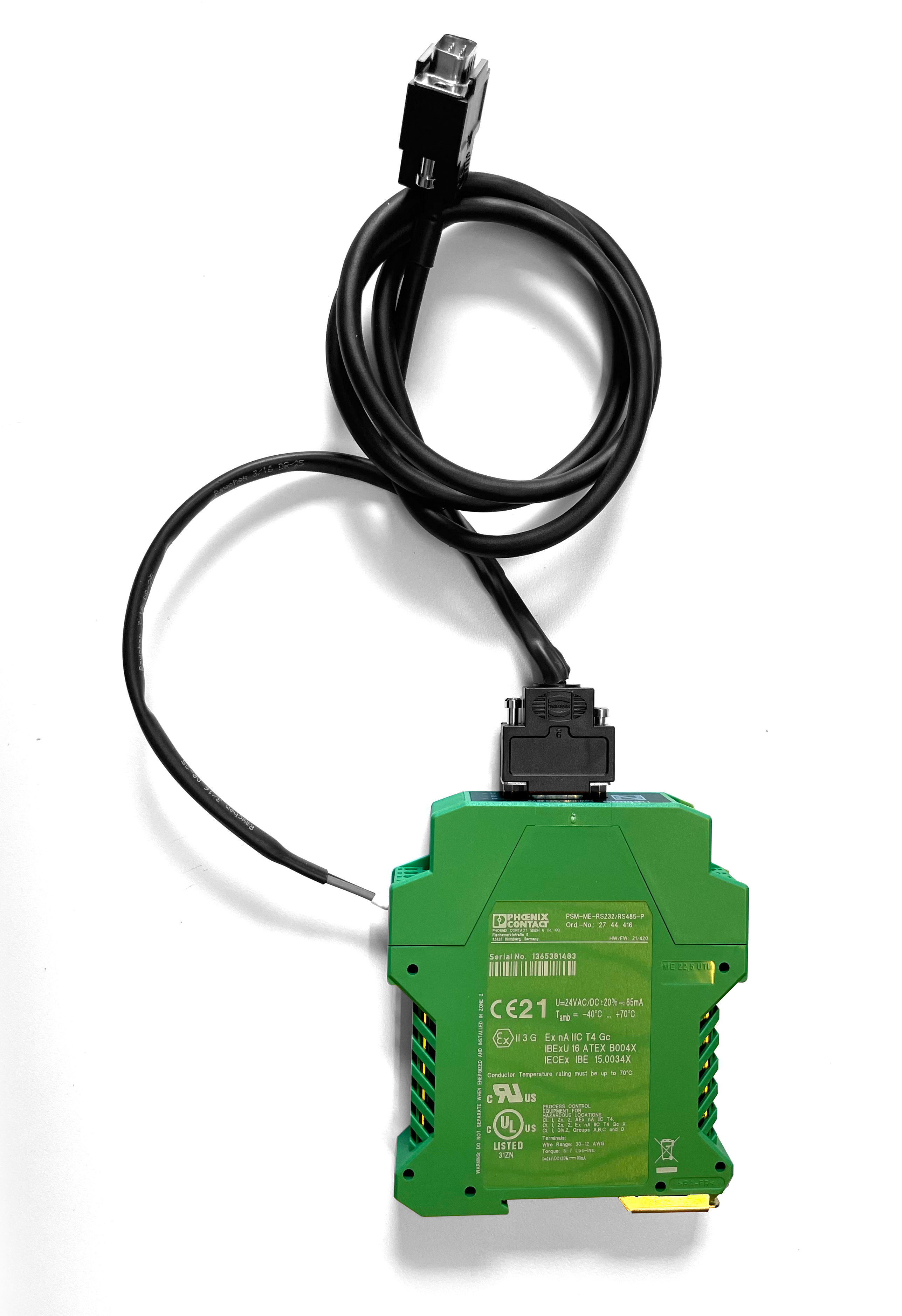 Phoenix RS232 to RS422 isolator Phoenix RS232 to RS422 isolator